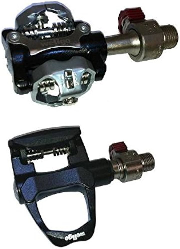 【新品未使用】Wellgo（ウェルゴ）QRD-W01 ビンディング ペダル Amazon | wellgo QRD W01 MTB用ペダル -QRD式 クリートペダルー